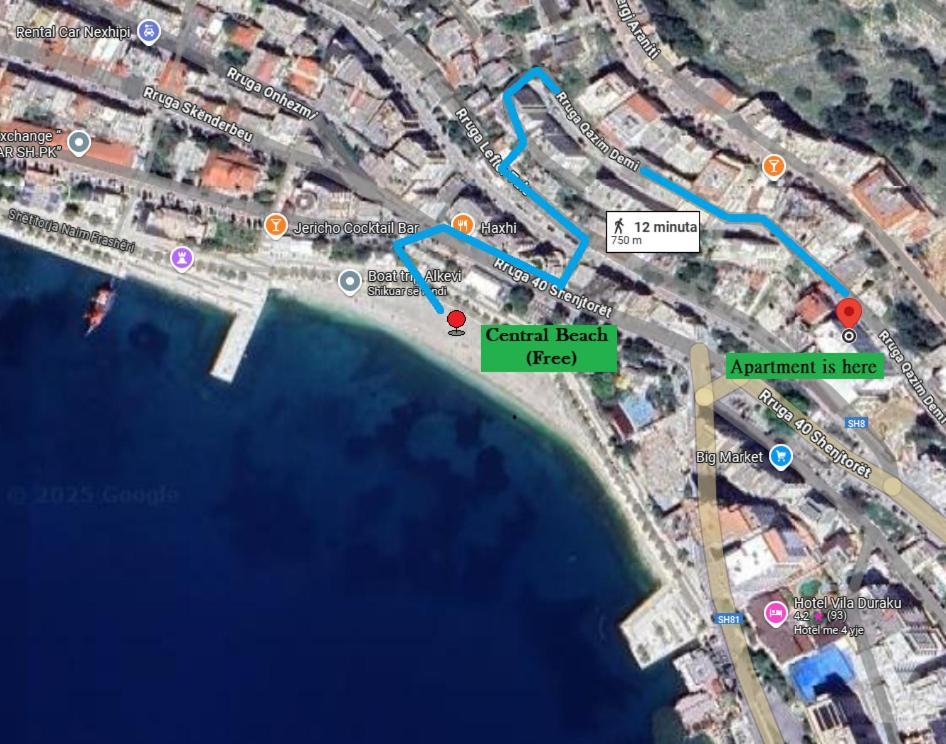 Vista View Comfort Sarandë Exterior foto
